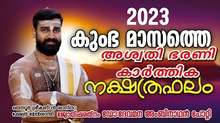 കുംഭ മാസഫലം | മേട ക്കൂറ് | അശ്വതി ഭരണി കാർത്തിക | February - March 2023