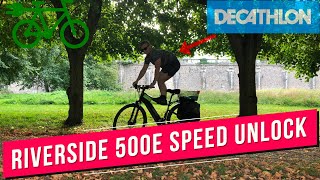 Riverside 500E Speed Unlock. Boost your e-bike performance. How to change speed limit of 25 km/h