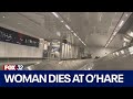 Woman dies in restricted area at O'Hare airport