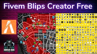 How to add Blips in Fivem server  -  Fivem Blips Creator Free