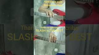NOVEMBER RAIN solo PLAY from TOP SIDE  cover #slash #music #song