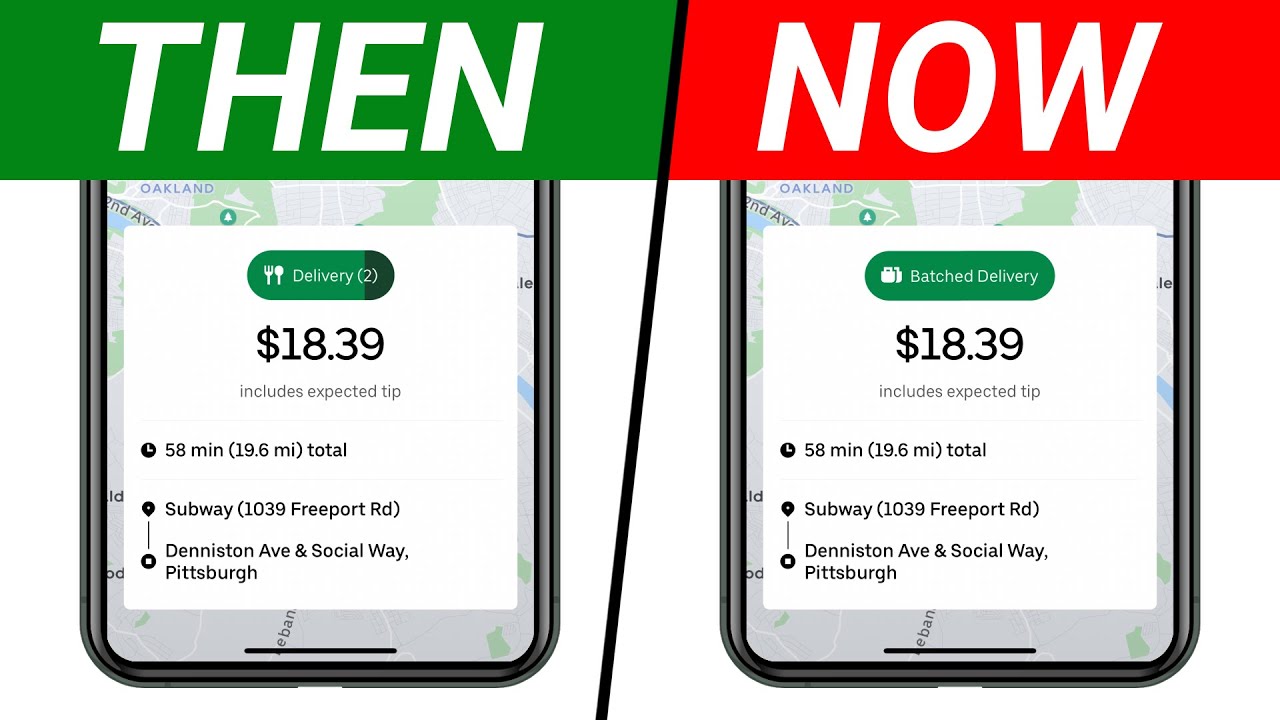 NEW Uber Eats Driver App (TWO New Screens) - YouTube