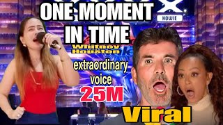 INCREDIBLE VOICE FILIPINO SINGS ONE MOMENT IN TIME]Standing Ovation/Judges and A
