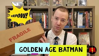 CGC Unboxing Vol. 10! Golden Age BATMAN! 4 Amazing Comics!