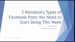 3 types of Facebook Posts for Independent School Marketing