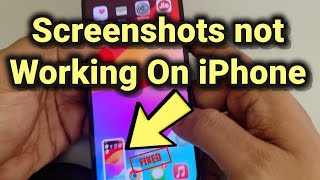 iPhone screenshot not working: How to Fix