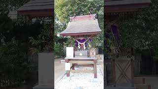 広島市佐伯区五日市坪井由緒ある観音神社に行ってみた。神社境内にある小さな祠（ほこら）とは神を祀る小規模な殿舎。幸せを結ぶ神様だった。2023. 1. 4 #shorts