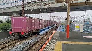 9月15日西浦和駅 仙貨A125運用 3078レ EH500-29