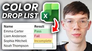 How To Create Color Coded Drop Down List In Excel - Full Guide