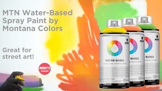 MTN Water-Based Spray Paint by Montana Colors for your Street Art