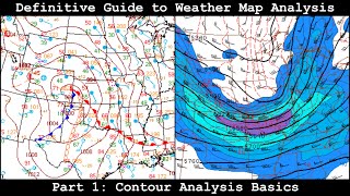 Definitive Guide to Weather Map Analysis - Part 1 - Contour Analysis Basics