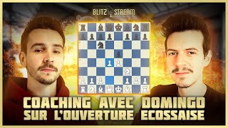 Apprendre sa première ouverture aux échecs avec Domingo écossaise