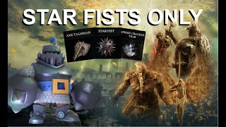 THE MEGA KNIGHT BUILD - Elden Ring Star Fists Only