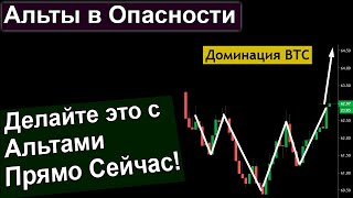 Биткоин пробивает 50000. Альты в Опасности. Держим или Убегаем?