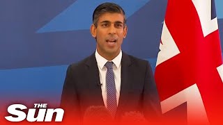 Rishi Sunak is Britain's new PM and says Tory party must ‘unite or die’