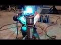 Machining and Welding Silicon Bronze repair Caterpillar Dozer track adjuster cylinder | Part 2