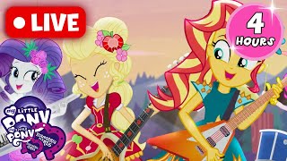 🔴 Equestria Girls Live: MOVIE NIGHT MARATHON🎥 | Full Movies Children's Cartoon