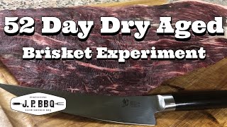 52 Day Dry Aged Brisket Experiment #dryaged #lonestargrillz