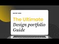 How to build your design portfolio for 2023?