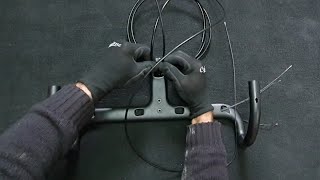 Thread cables thru integrated bars