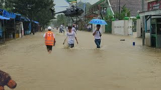 PARAH !!! Hampir satu kecamatan Tempursari tergenang banjir 😭😭😭