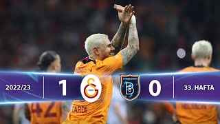 Galatasaray (1-0) M. Başakşehir - Highlights/Özet | Spor Toto Süper Lig - 2022/23