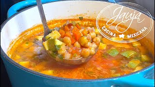 Sopa De Garbanzos A La Mexicana y Cómo Cocerlos A La Perfección