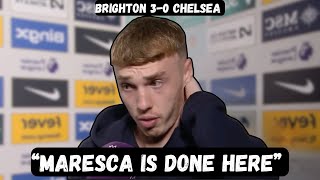 Cole Palmer BLASTS Enzo Maresca - Post Match Interview - Brighton 3-0 Chelsea