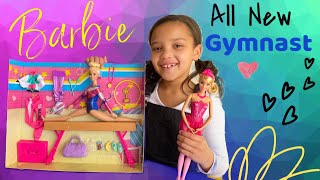 All New Barbie Gymnast Unbox