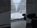 Дорога до деревни ПОСЛЕ СНЕГОПАДА ❄️☃️ Красота 😍❄️🔥