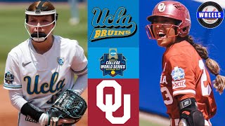 #6 UCLA vs #2 Oklahoma | WCWS Winners Bracket | 2024 College Softball Highlights