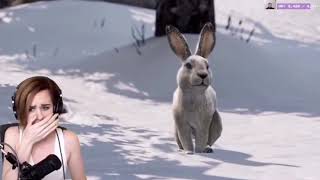 There Are 2 Types of People negaoryx and xQc Last of Us Rabbit Reaction Clip