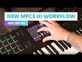 Akai MPC key 61 - Recording a Chill Beat with the MPC3 update!