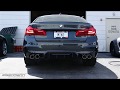 Eisenmann F90 M5 Exhaust System -  Race Version