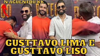 Gusttavo Lima recebe IMITADOR no CAMARIM e cai na RISADA com o Gusttavo Liso kkkk