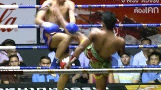 Muay Thai Fight - Superbank vs Thaksinlek - Rajadamnern Stadium Bangkok, 10th November 2014