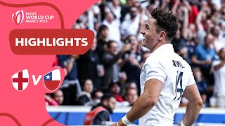 Arundell equals England record | England v Chile | Rugby World Cup 2023 Highlights