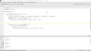Java Parallel Arrays Sample