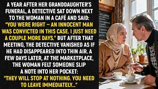 A year after her granddaughter’s funeral, a detective sat down next to the woman in a café and
