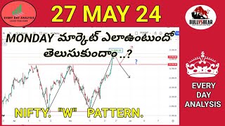 Nifty & Bank Nifty Prediction For Tomorrow 27 MAY 2024 IN TELUGU || EVERY DAY PROFIT CHANNEL TELUGU