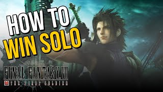 How to Get Your First Solo Win | Final Fantasy 7: First Soldier