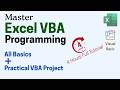 VBA Programming in Excel Full Tutorial | Master VBA in 4 Hours