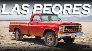 Las 17 Peores Camionetas Pickup que Todos los Estadounidenses Odian