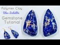 Clay Jewellers: Polymer clay Sodalite Gemstone tutorial...LoviCraft