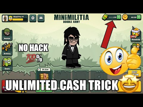 Cómo conseguir más dinero en efectivo en Mini Militia | Cómo conseguir dinero ilimitado en Mini Militia | Da2