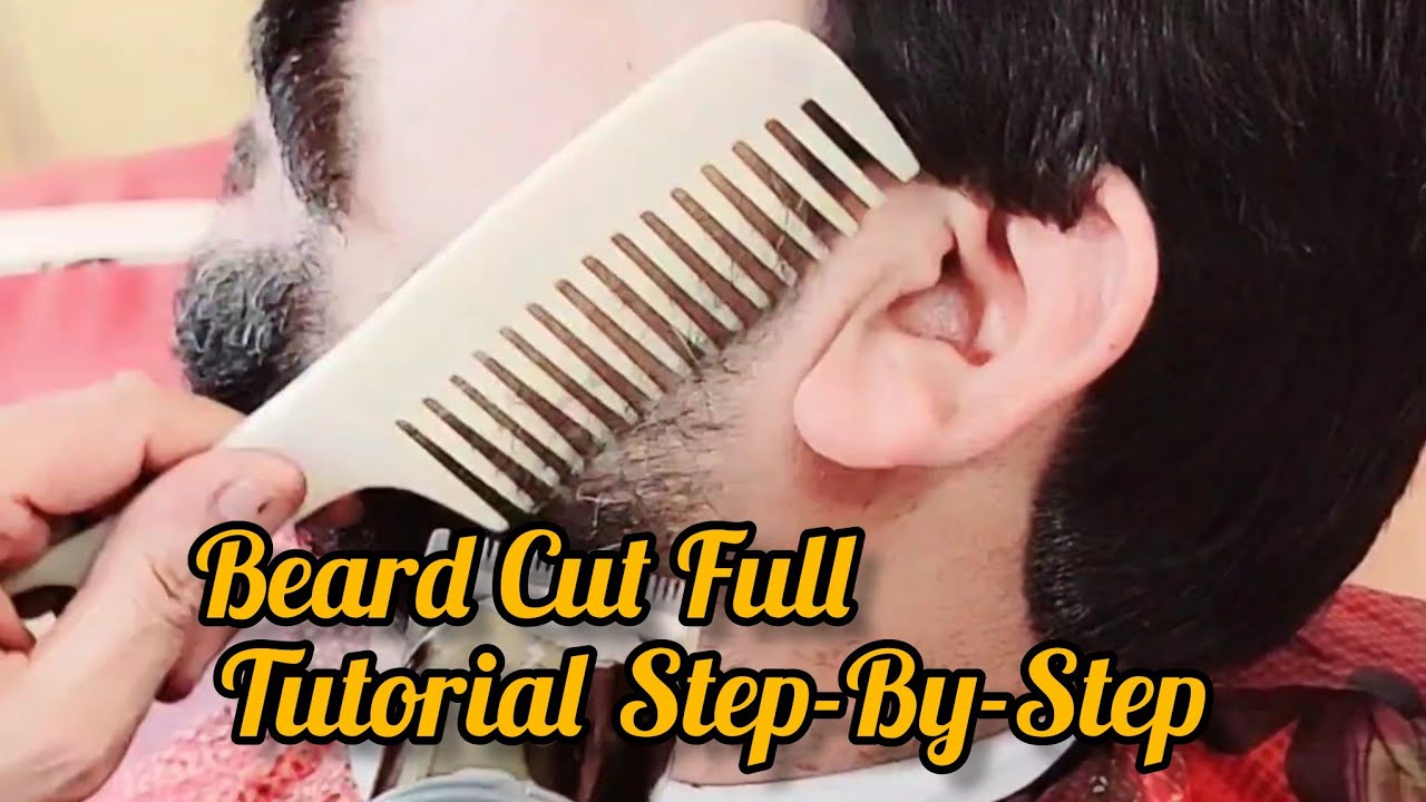Beard Cut Full Tutorial Step By Step Youtube
