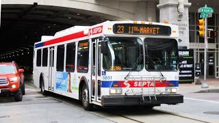 Septa Route 23(11th-Market)Announcements