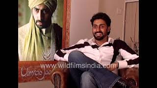 Abhishek Bachchan on film Umrao Jaan: not a re-make but an interpretation, not seen Muzaffar's film