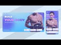 Design a Stunning Gym Hero Section with HTML, CSS, and JS - Tutorial
