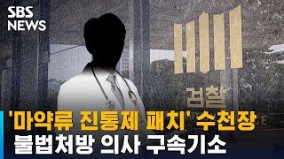 '마약류 진통제 패치' 수천 장 불법처방 의사 구속기소 / SBS